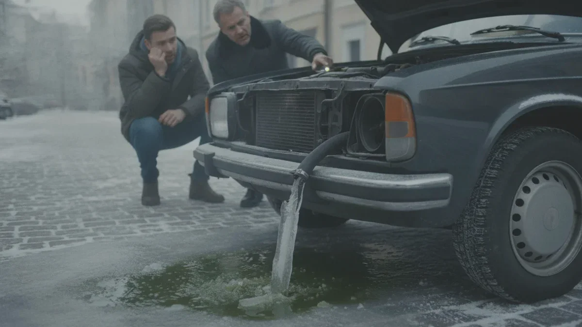 Kühlflüssigkeit im Winter vergessen? So ruinierst du dein Auto langsam aber unaufhaltsam