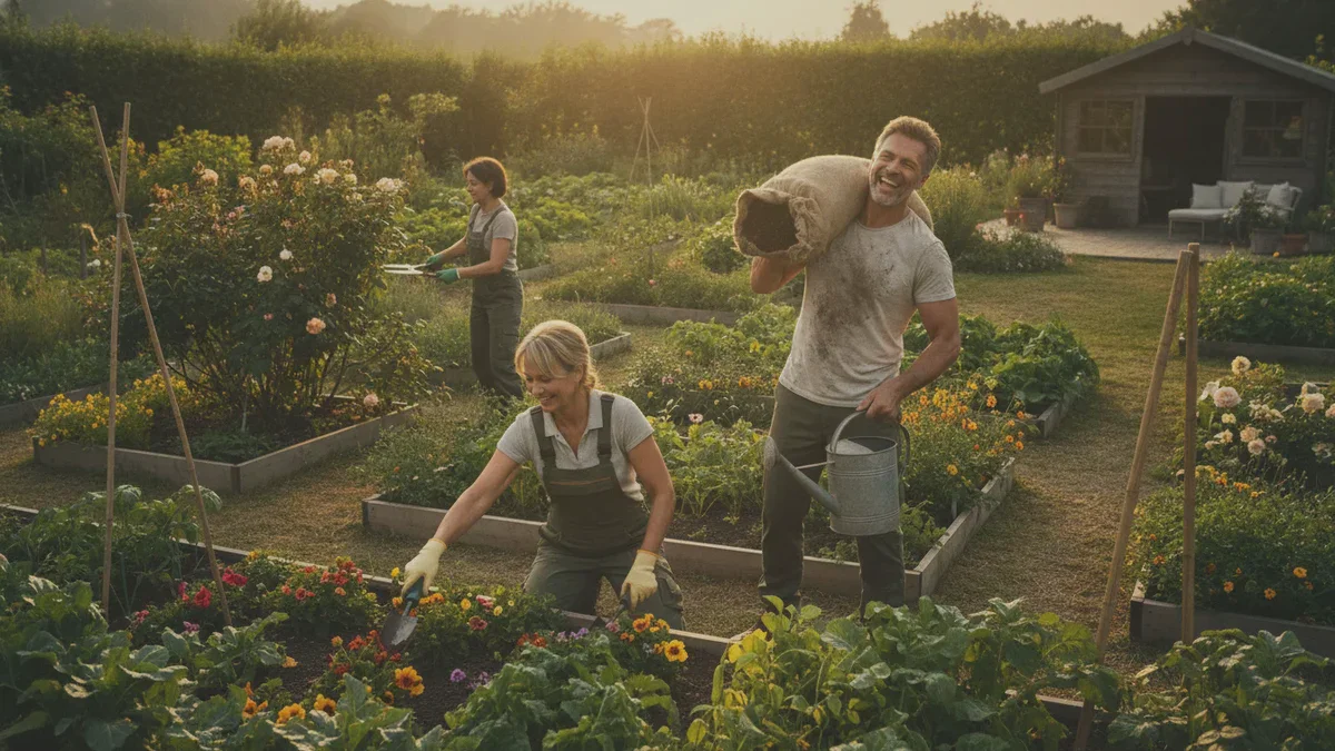 Ärzte sind verblüfft: So viel bewirkt eine Stunde Gartenarbeit in deinem Körper