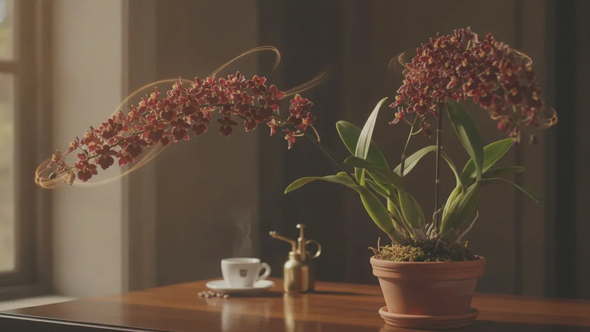 Espresso-Orchidee pflegen: So bleibt die „Schokoladenblume“ monatelang in Bestform