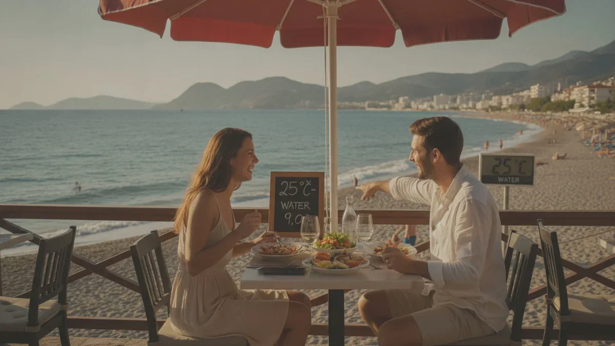 Mittagessen im Restaurant für 65 Kronen und Meer mit 25 Grad: Hier erlebt man echten Sommer noch im Spätherbst