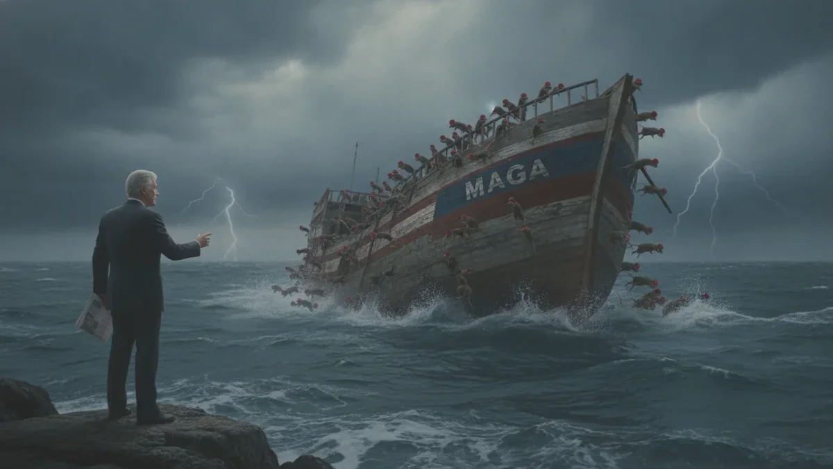 Ein konservativer Stratege sagt den harten Zerfall der MAGA-Bewegung nach der Wahl voraus: „Wie Ratten, die ein sinkendes Schiff verlassen“