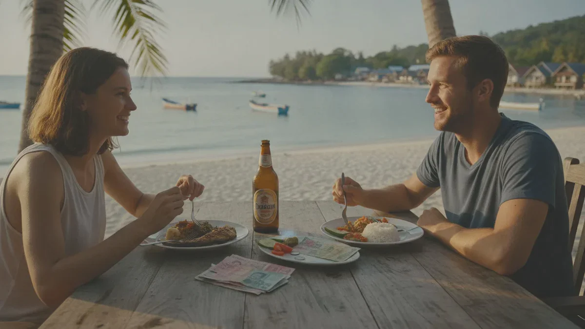 Das neue Urlaubsparadies lockt mit niedrigen Preisen: Mittagessen und Bier für rund 55 Kronen
