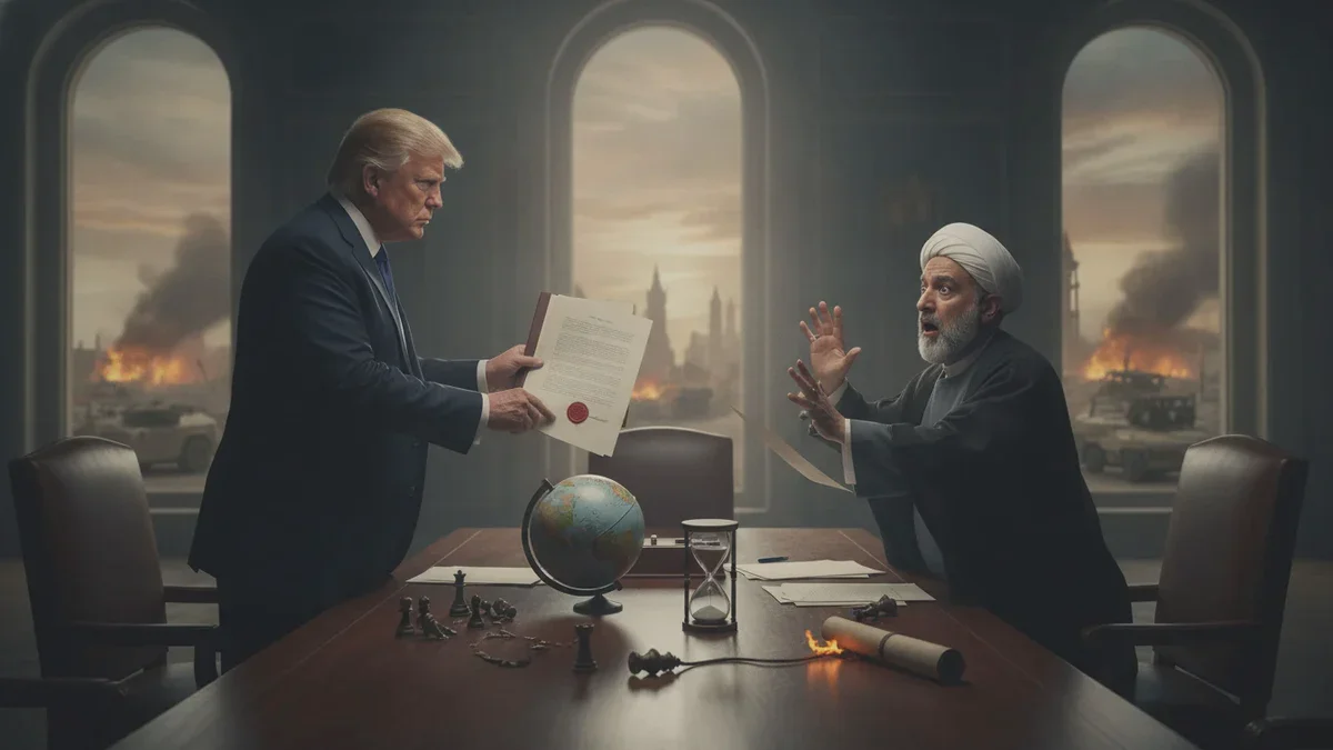 Trump stellt Iran brisante neue Forderung – Friedenshoffnungen schwinden
