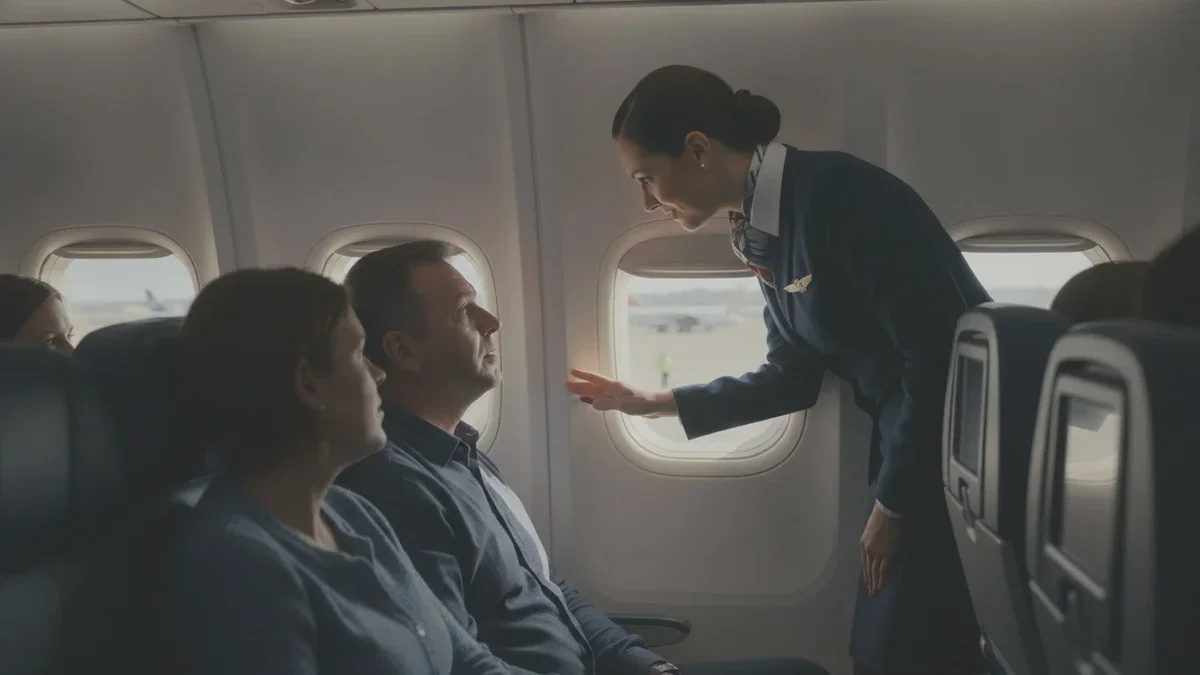Warum das Kabinenpersonal Sie bittet, die Fensterblenden im Flugzeug zu öffnen oder zu schließen