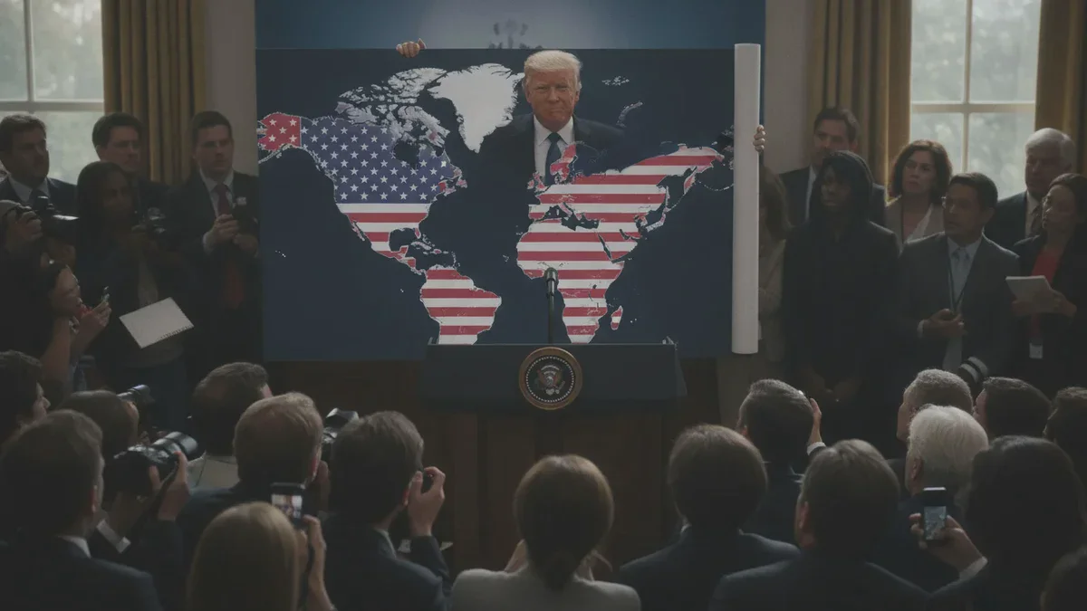 Trump zeigt neue Karte: US-Grenzen reichen bis in die Karibik