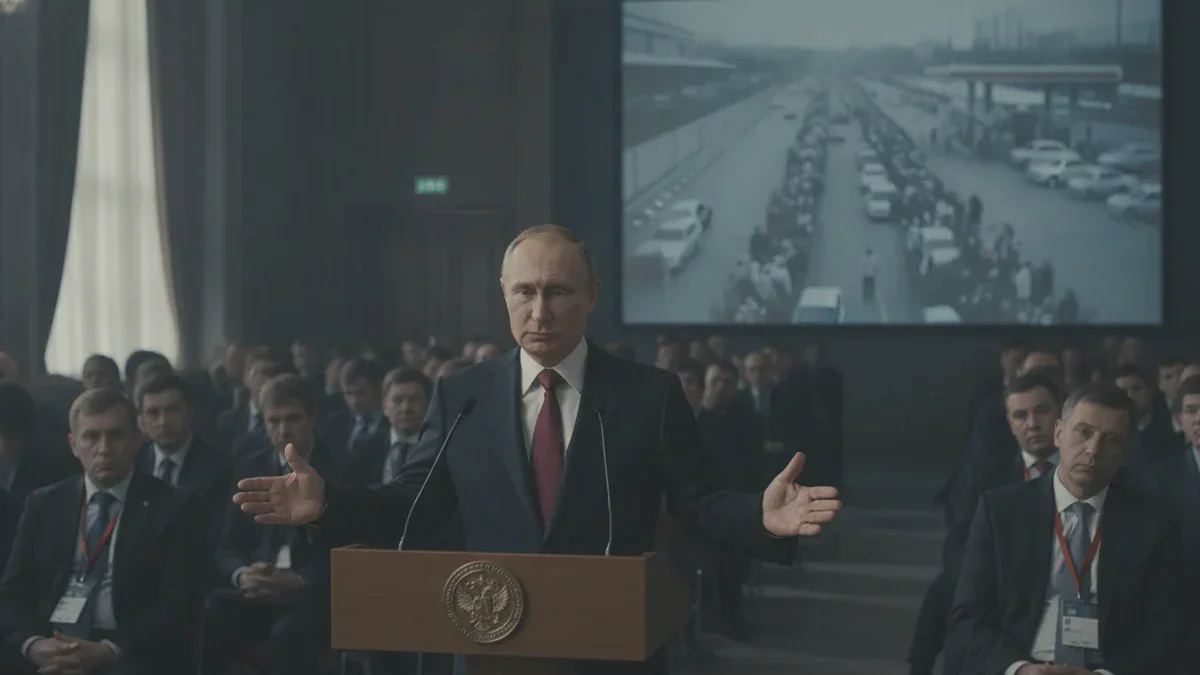 Ein nervöser Putin warnt die Russen: „Seid auf absolut alles vorbereitet“