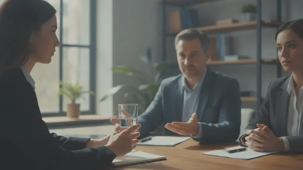 Hat man dir im Vorstellungsgespräch ein Glas Wasser angeboten? Ein subtiler Test, der deine Karriere beeinflussen kann