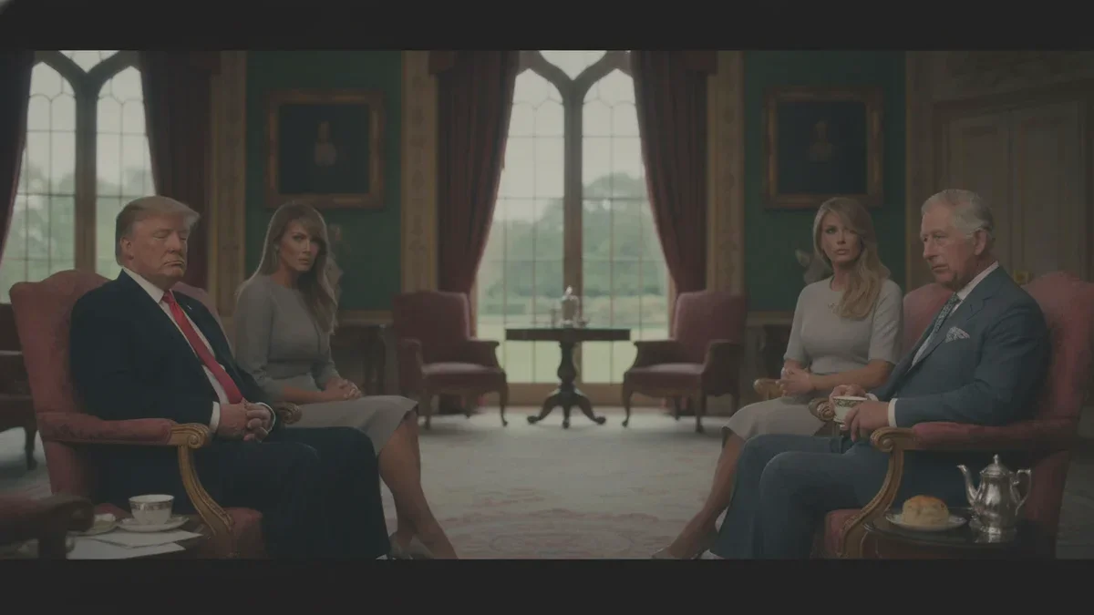 Melania enthüllt: Trump war beim Treffen mit König Charles «furchtbar gelangweilt»