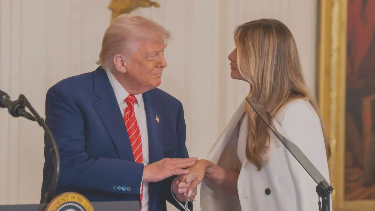 Quelle: Melania Trump hat die Haltung ihres Mannes in der Sanktionsfrage beeinflusst